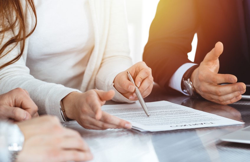 Rédaction d'un contrat de travail