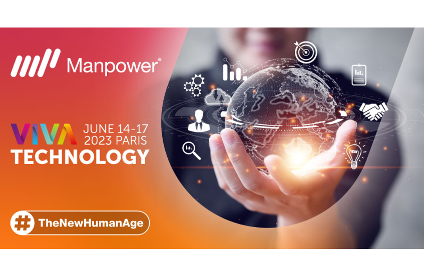 Innovations & expertises RH : RDV sur Viva Technology avec nos équipes Manpower