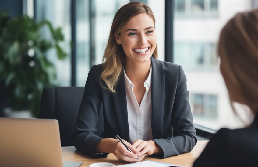 Recrutement d'une cadre dans une entreprise