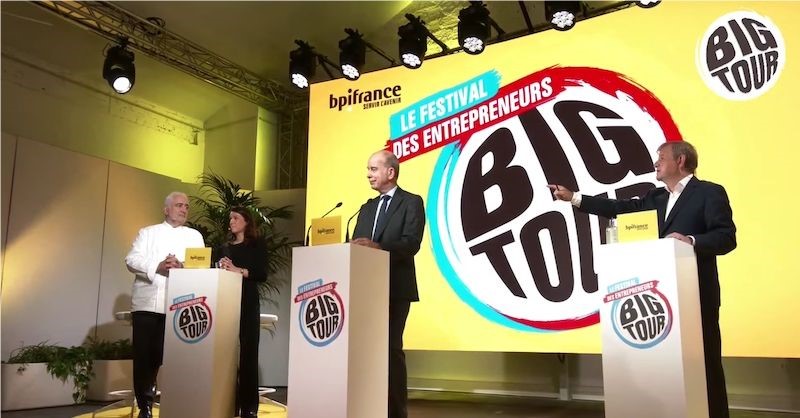 Alain Roumilhac à l'occasion de la conférence de lancement du Big Tour